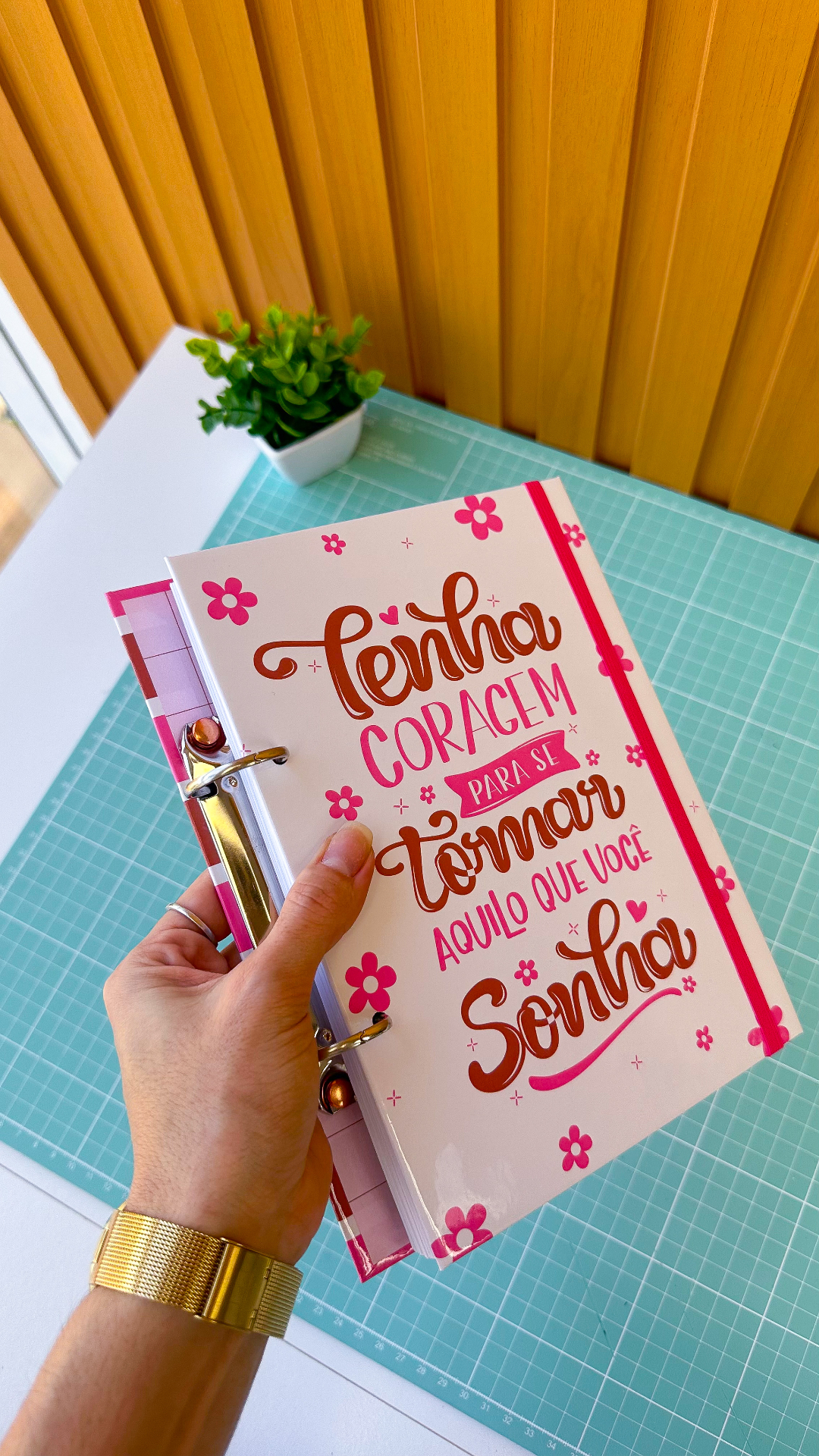 Fichário personalizado Mari Dimari